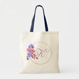 Personalisierter Blumenstrauß Tragetasche