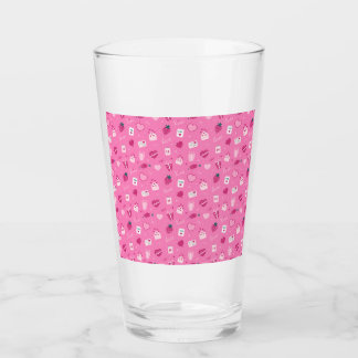 Personalisierter Blumenwäscher - Hochzeit und tägl Glas