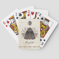 Personalisierter Bohemian Mystischer Motten Schmet