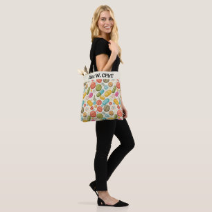 Personalisierter Boho Pharmacy CPhT Tote Bag