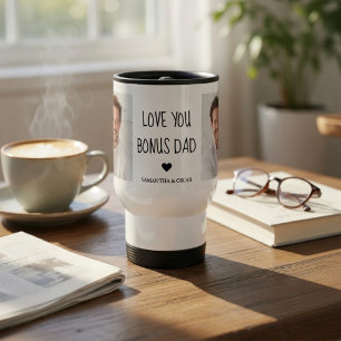 Personalisierter Bonus-Daddy-Foto-Becher Reisebecher