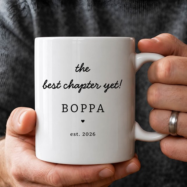 Personalisierter Boppa-Becher Neues Opa-Geschenk Kaffeetasse (Von Creator hochgeladen)