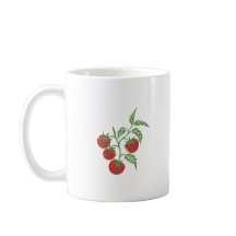 Personalisierter botanischer Tomatenzweig Name Dun
