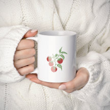 Personalisierter botanischer Tomatenzweig Name Dun