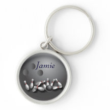 Personalisierter Bowlingball und Streik