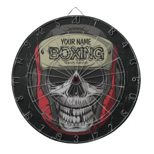Personalisierter Boxer Fight Club Dartscheibe