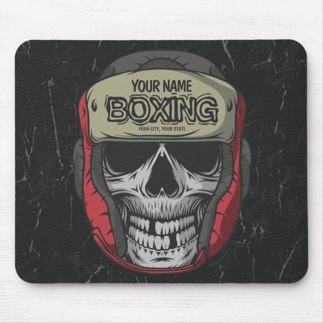 Personalisierter Boxer Fight Club Mousepad (Vorne)