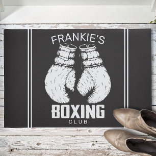 Personalisierter Boxklub Boxer Gym Fighter Handsch Fußmatte