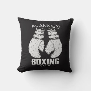 Personalisierter Boxklub Boxer Gym Fighter Handsch Kissen