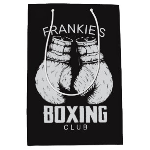 Personalisierter Boxklub Boxer Gym Fighter Handsch Mittlere Geschenktüte
