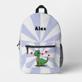 Personalisierter Brachiosaurus-Dinosaurier-Rucksac Bedruckter Rucksack