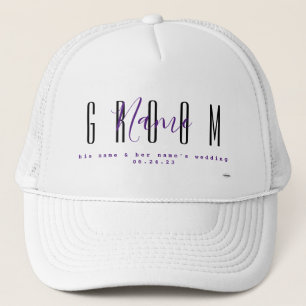 Personalisierter Brauthut HAMbyWG Truckerkappe