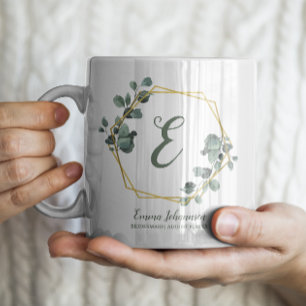 Personalisierter Brautjungfern Antrag für die Hoch Kaffeetasse