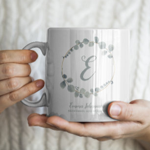 Personalisierter Brautjungfern Antrag für die Hoch Kaffeetasse
