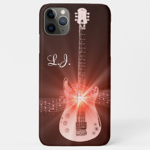 Personalisierter brennender Gitarren-Thema-Entwurf Case-Mate iPhone Hülle