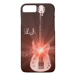 Personalisierter brennender Gitarren-Thema-Entwurf Case-Mate iPhone Hülle