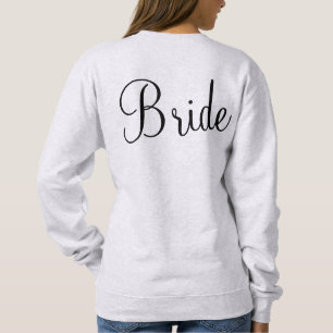 Personalisierter Bride Gift Individuelle Name vorh Sweatshirt