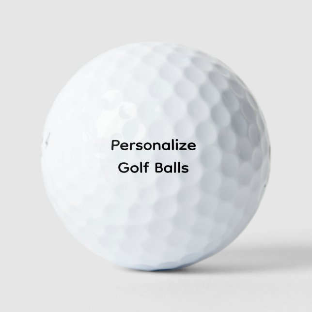 Personalisierter Bridgestone e6 Golfball (Vorderseite)