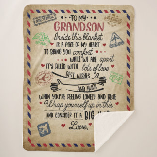 Personalisierter Brief an meinen GrandSon Sherpadecke