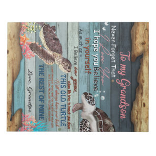 Personalisierter Brief an meinen Großvater Notizblock