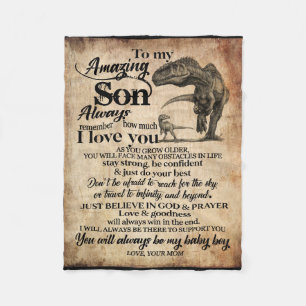 Personalisierter Brief an meinen Phantastischen So Fleecedecke