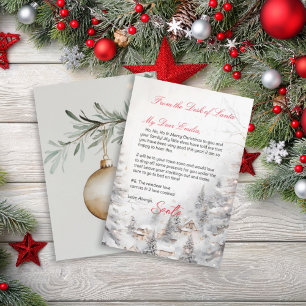 Personalisierter Brief aus dem Santa Claus-Templat Einladung