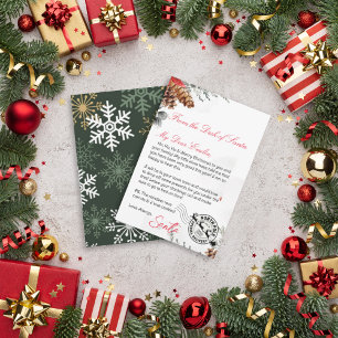 Personalisierter Brief aus dem Santa Claus-Templat Einladung