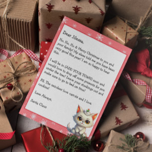 Personalisierter Brief vom Weihnachtsmann