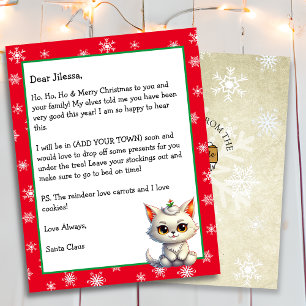 Personalisierter Brief vom Weihnachtsmann
