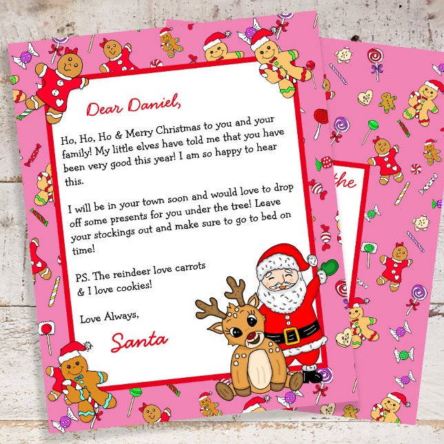 Personalisierter Brief vom Weihnachtsmann (Von Creator hochgeladen)