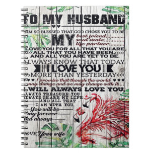 Personalisierter Brief   Zu meinem Mann Notizblock