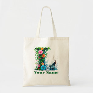 Personalisierter Buchstabe L Tragetasche