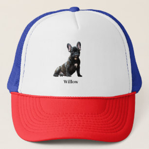 Personalisierter Bulldog Puppy Truckerkappe