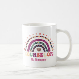 Personalisierter bunter Berater Kaffeetasse