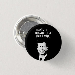 Personalisierter Bürgermeister Pete Button