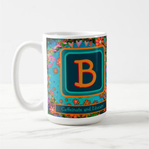 Personalisierter Caffeinate & Educate Teacher Kaffeetasse