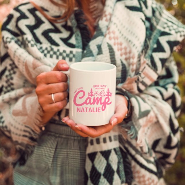 Personalisierter Camp Bach Junggeselinnen-Abschied Kaffeetasse (Von Creator hochgeladen)