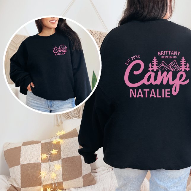 Personalisierter Camp Bach Junggeselinnen-Abschied Sweatshirt (Von Creator hochgeladen)