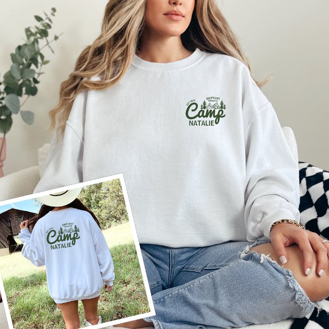 Personalisierter Camp Bach Junggeselinnen-Abschied Sweatshirt (Von Creator hochgeladen)