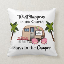 Personalisierter Camper/Flamingo