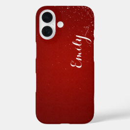 Personalisierter Candy Roter Diamant - Kaum da iPhone 16 Hülle