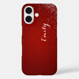 Personalisierter Candy Roter Diamant - Kaum da iPhone 16 Hülle