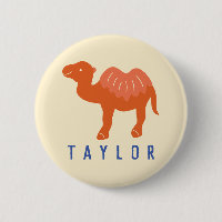 Personalisierter Cartoon Bactrian 2 Humps Camel