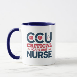 Personalisierter CCU-Intensivpfleger-Name Tasse