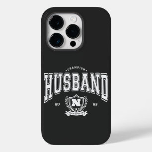 Personalisierter Champion Husband Funny Men-Gesche Case-Mate iPhone 14 Pro Hülle