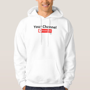 Personalisierter Channel-Abonnement Hoodie
