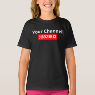 Personalisierter Channel-Abonnement T-Shirt