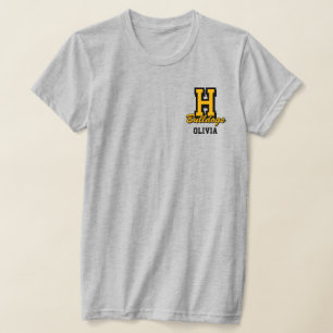 Personalisierter Cheerleader-Name, Individueller C T-Shirt