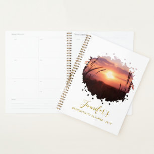 Personalisierter Chic Splash Foto Planer