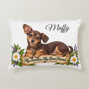 Personalisierter Chiweenie Mein Bester Freund Dekokissen